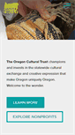 Mobile Screenshot of culturaltrust.org